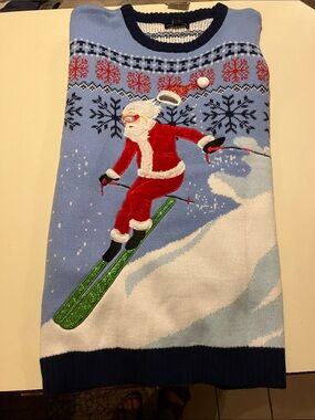 Ski Santa Sweater